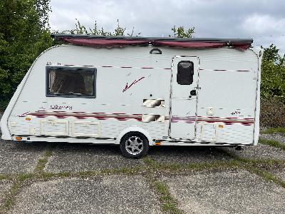 Obytný přívěs Elddis Odyssey bržděny 1400 kg